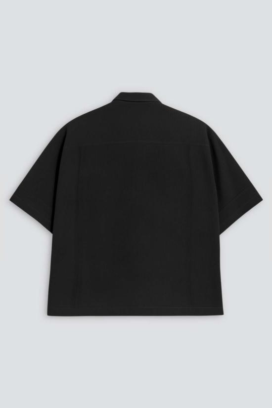  어셈블리 뉴욕 셔츠 조립 블랙 텍스처 박스 셔츠 - ASSEMBLY NEW YORK