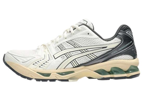 26SS 아식스 스니커즈 젤 카야노 14  크림/옵시디언 그레이 - ASICS