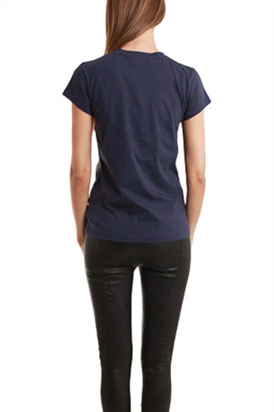  에뜨르 쎄실 반팔 티셔츠 Etre Ceclle Man Get Out 티셔츠 네이비 - ETRE CECILE