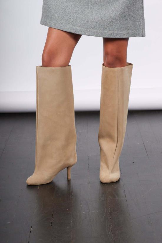  마르지엘라 부츠 메종  아나토믹 슬립온 스웨이드  인센스 - MAISON MARGIELA
