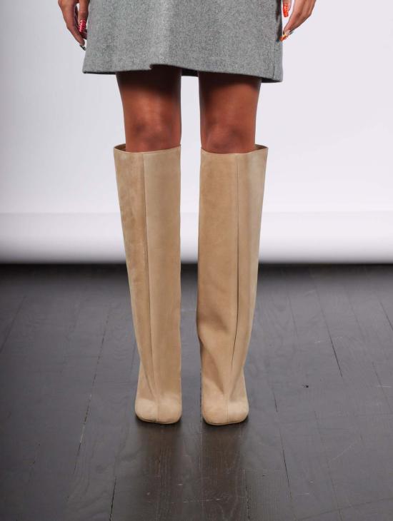  마르지엘라 부츠 메종  아나토믹 슬립온 스웨이드  인센스 - MAISON MARGIELA