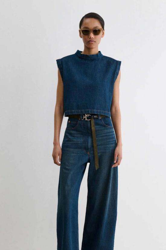  레이첼 코미 민소매 티셔츠 바커스 탑 - RACHEL COMEY