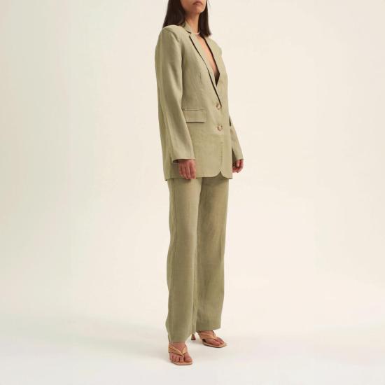  Ownley 수트 자켓 온리 도슨 오버사이즈 블레이저 세이지 - OTHER BRANDS