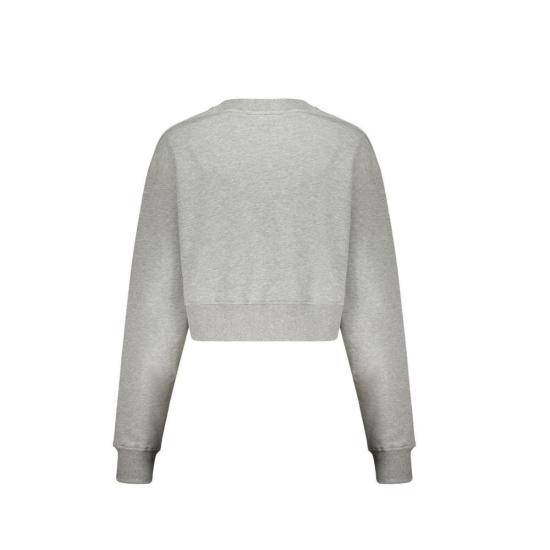  발망 스웨터 코튼 스웨트셔츠 그레이 - BALMAIN