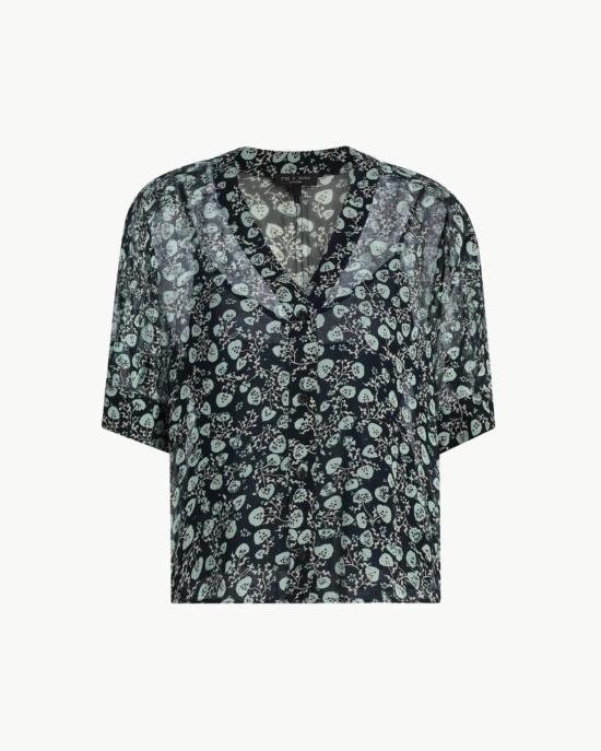  랙앤본 블라우스 Rag & Bone Taylor 플로럴 셔츠 Salute 플로럴