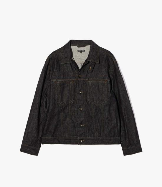 엔지니어드가먼츠 데님 자켓 Engineered Garments Type 5 Jean Jacket 블랙 14oz 콘 데님 재킷