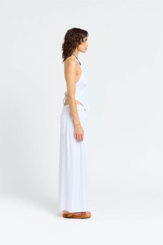  sâb studio 블라우스 Sâb Studio Isla 홀터탑 브라이트 화이트 - OTHER BRANDS