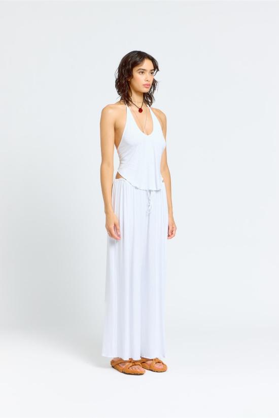  sâb studio 블라우스 Sâb Studio Isla 홀터탑 브라이트 화이트 - OTHER BRANDS