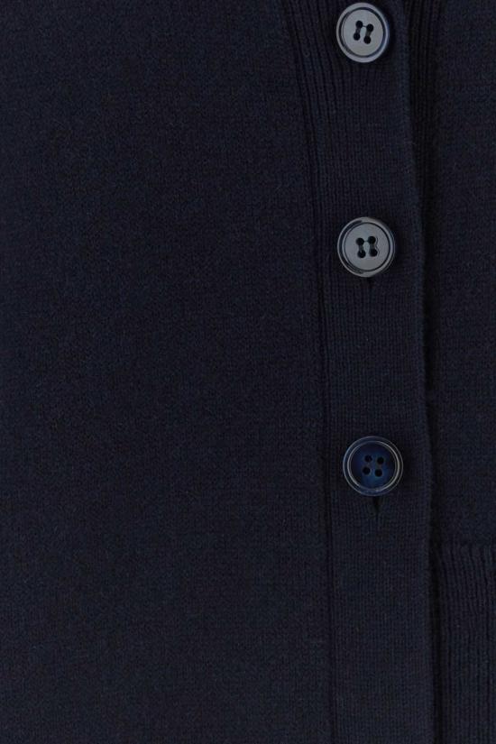  로에베 가디건 미드나잇 블루 캐시미어 - LOEWE