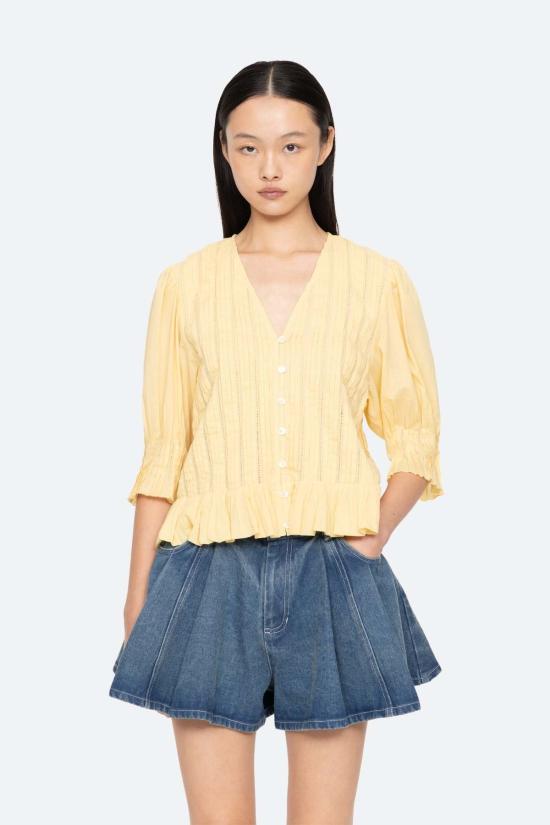  씨뉴욕 블라우스 바다 니 알베르테 탑