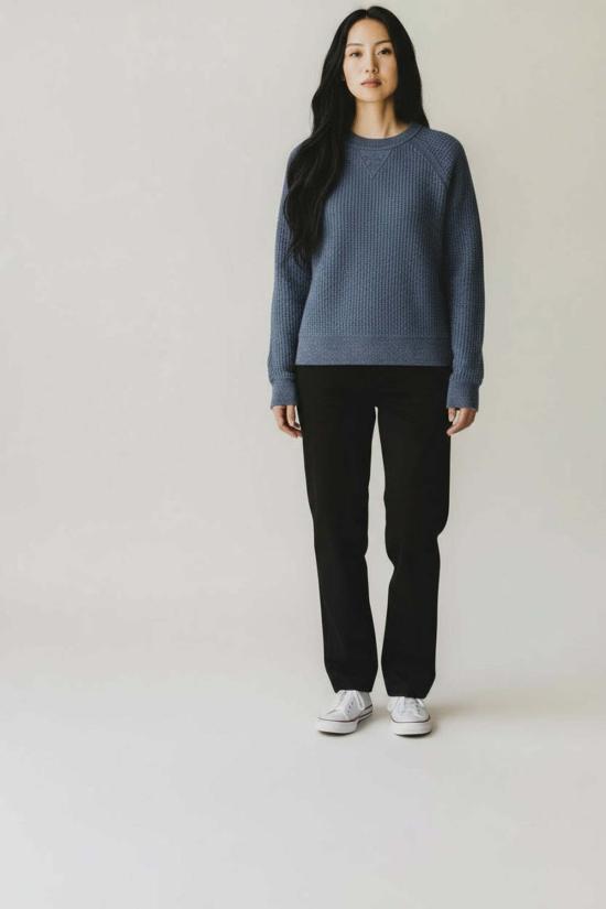  어텀 캐시미어 스웨터 가을 캐시미어 써멀 스웨트셔츠 리버워시 - AUTUMN CASHMERE