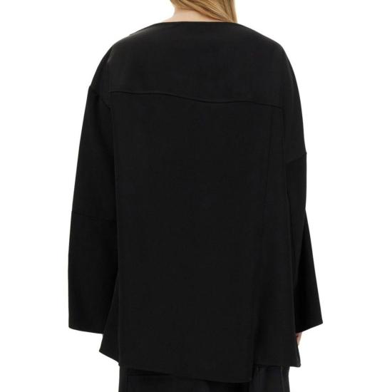  질샌더 블라우스 질 샌더 실크  블랙 - JIL SANDER