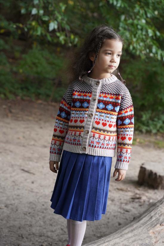 지지 니트웨어 가디건 Gi Gi 니트웨어 비 가든 카디건 미니 - GIGI KNITWEAR