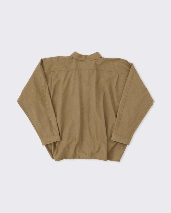  O Project 셔츠 O 프로젝트 선드라이드 코튼 새틴 벌룬 셔츠 모카 - OTHER BRANDS