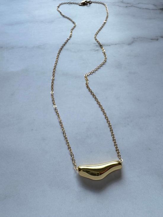  Jessica Matrasko Jewelry 목걸이/팬던트 제시카 마트라스코 주얼리 헤이즐 골드 드립 네크리스