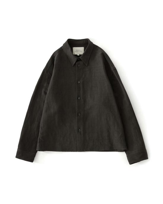  스튜디오 니콜슨 긴팔 셔츠 NOSTRA SNM 1482 COAL BLACK