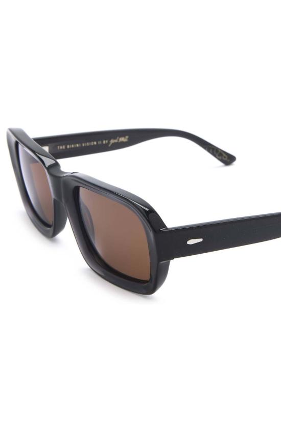  크랩 아이웨어 선글라스 비키니 비전 II 선글라스 블랙 문더스트 프레임/편광 데저트 렌즈 - CRAP EYEWEAR
