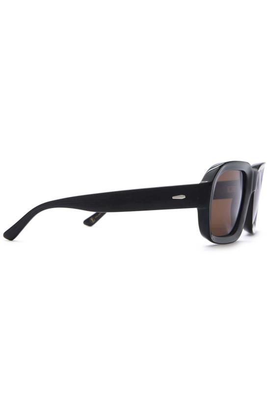  크랩 아이웨어 선글라스 비키니 비전 II 선글라스 블랙 문더스트 프레임/편광 데저트 렌즈 - CRAP EYEWEAR
