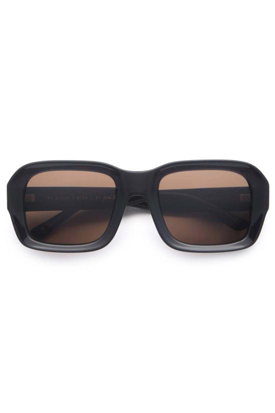  크랩 아이웨어 선글라스 비키니 비전 II 선글라스 블랙 문더스트 프레임/편광 데저트 렌즈 - CRAP EYEWEAR