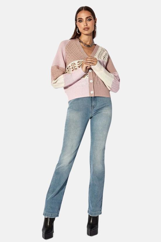  알티에이 가디건 WH24S132 K1639DTRSM DESERT ROSE MULTI