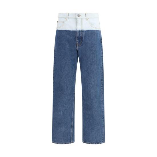 26SS 마르니 데님 팬츠 코튼 스트레이트 레그 진 블루