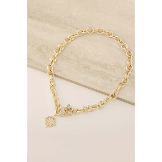  Ettika 목걸이/팬던트 에티카 크루징 체인 링크 & 참 목걸이 18k 금도금 - OTHER BRANDS