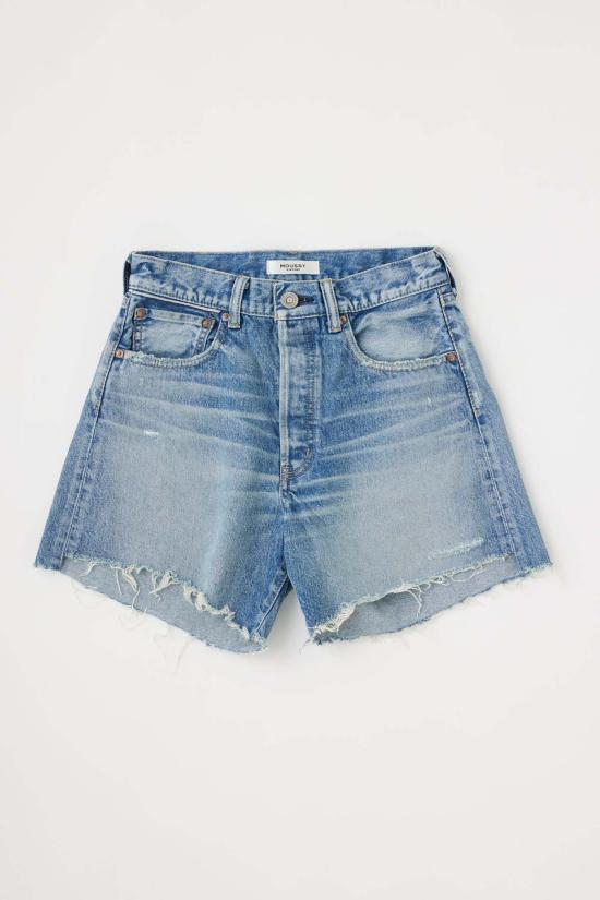  마우지 숏팬츠 무시 그레이터포드 롱 쇼츠 - MOUSSY