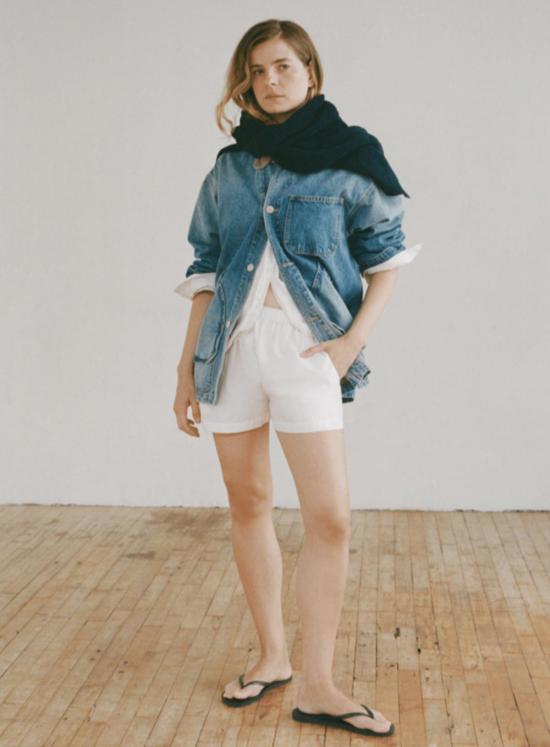  샤이나 모트 데님 자켓 페인터  데님 - SHAINA MOTE