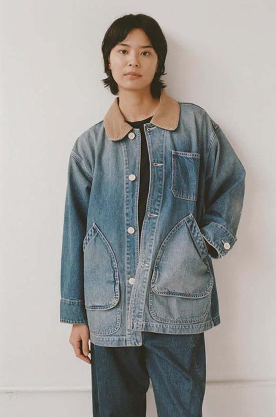  샤이나 모트 데님 자켓 페인터  데님 - SHAINA MOTE