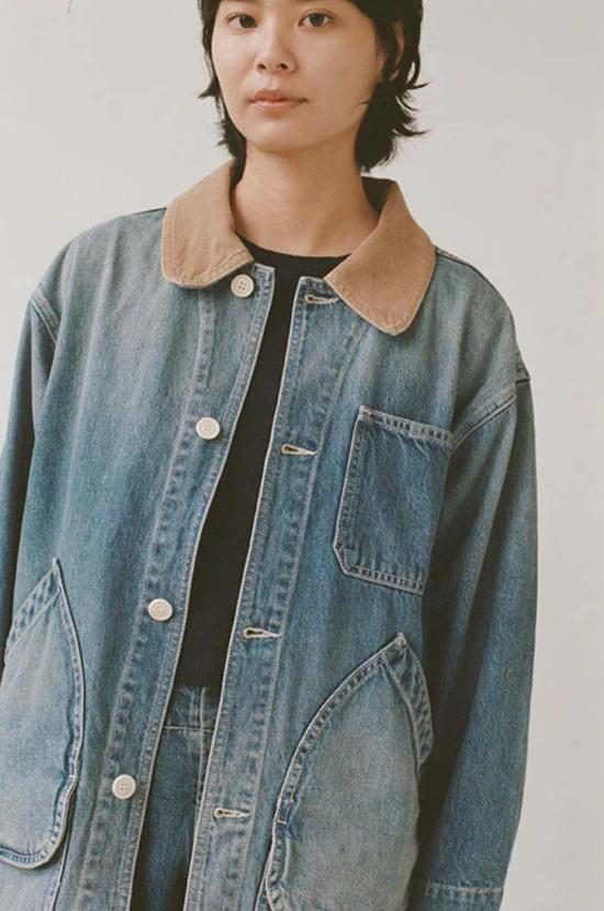  샤이나 모트 데님 자켓 페인터  데님 - SHAINA MOTE