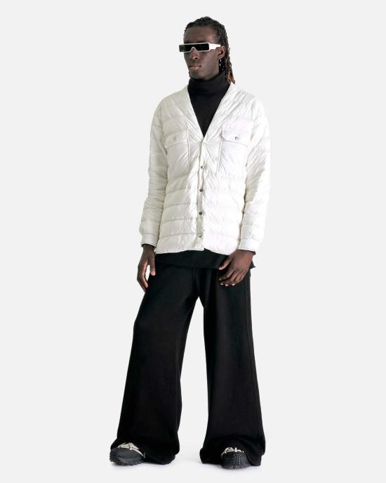  릭 오웬스 자켓 몽클레어 아우터셔츠 밀크 - RICK OWENS