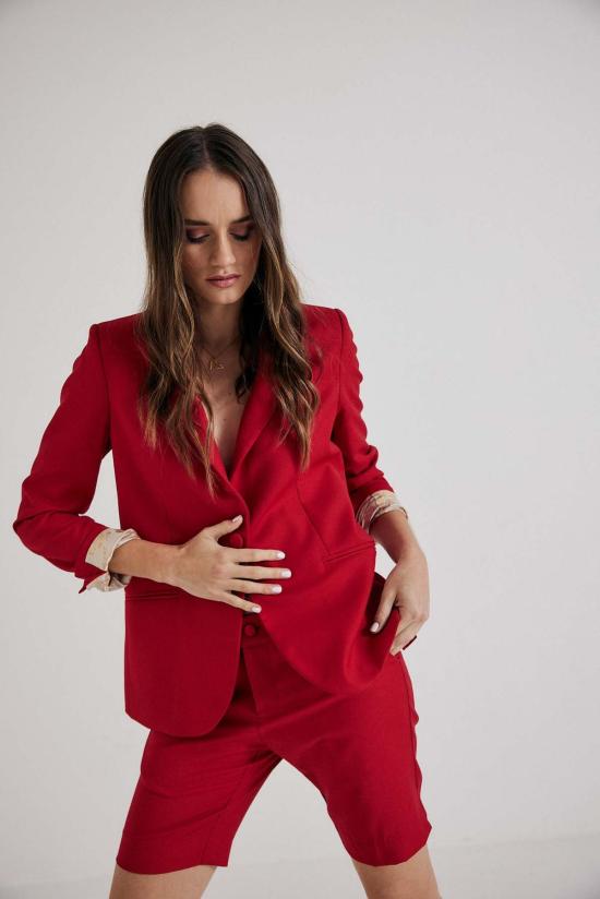  린제이 니콜라스 뉴욕 숏팬츠 린지 니콜라스 뉴욕 엘리자베스 쇼트 클래식 레드 - LINDSAY NICHOLAS NEW YORK