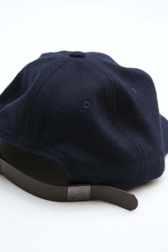  토템 브랜드 컴퍼니 모자 에베츠 X 토템 브랜드 캡 네이비 울 - TOTEM BRAND CO.