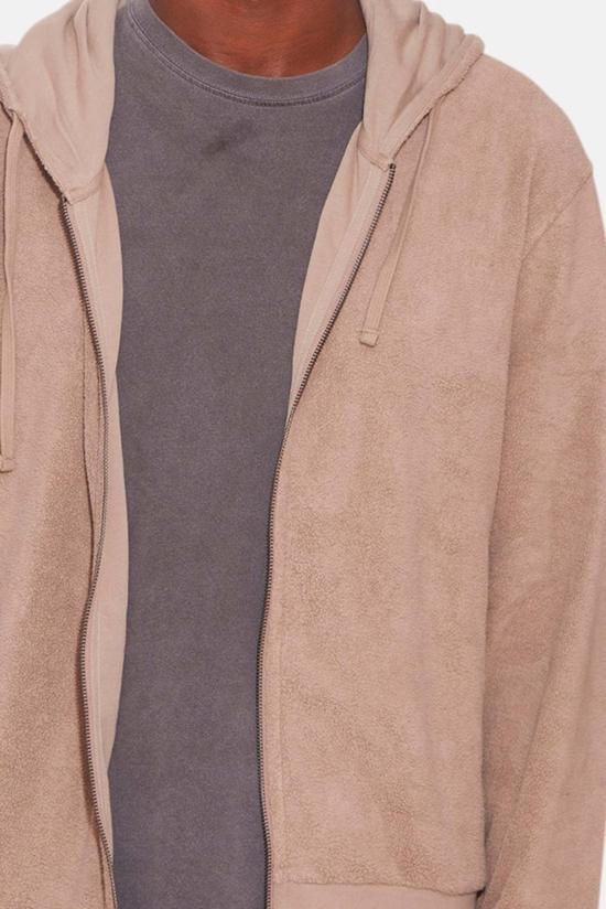  블루&크림 후드 티셔츠 ATA 7310 002BC TAUPE - BLUE&CREAM