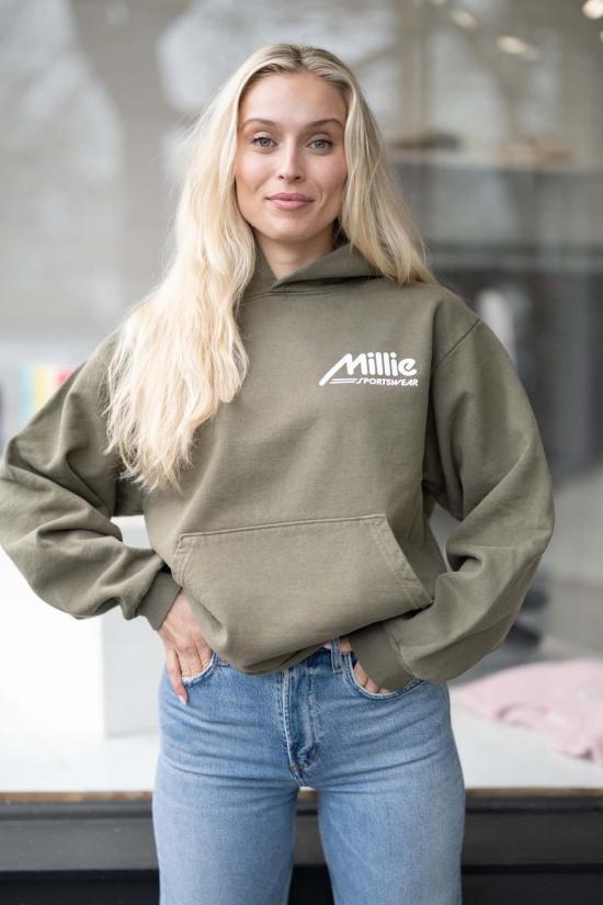  밀리 후드 티셔츠 후디 - MILLIE