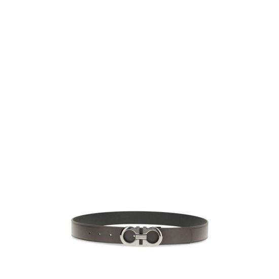  살바토레 페라가모 벨트 페라가모 송아지 가죽 보스 타우러스 레귤러 - SALVATORE FERRAGAMO