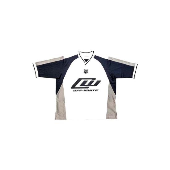26SS 오프화이트 반팔 티셔츠 오프 화이트 Owr 팀 축구  화이트 - OFF WHITE