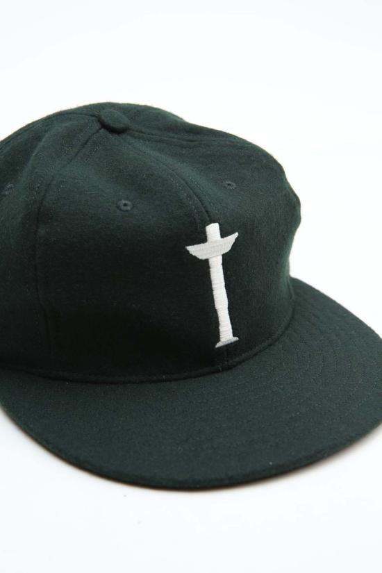  토템 브랜드 컴퍼니 모자 에베츠 X 토템 브랜드 캡 보틀 그린 울 - TOTEM BRAND CO.