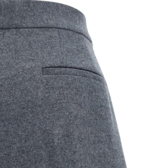  질샌더 스트레이트 팬츠 질 샌더 울 캐주얼  그레이 - JIL SANDER