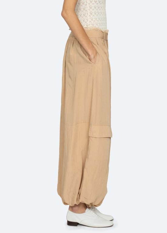  씨뉴욕 팔라초 팬츠 PF26 038 KHAKI - SEA NY