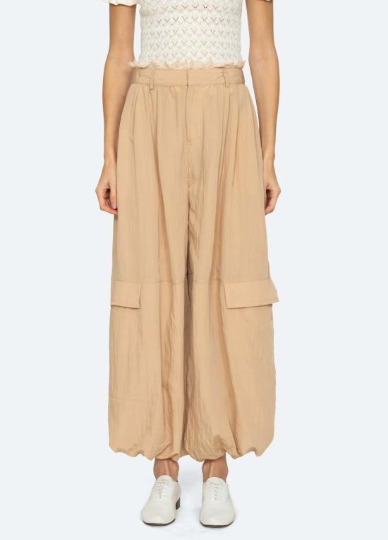  씨뉴욕 팔라초 팬츠 PF26 038 KHAKI - SEA NY