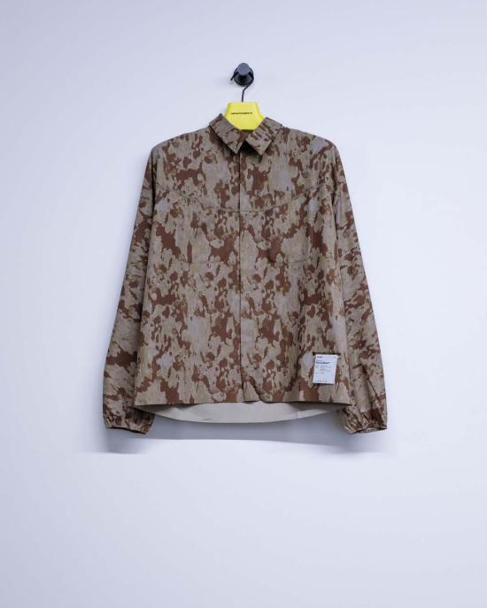  새티스파이 셔츠 Satisfy Camo Peaceshell River
