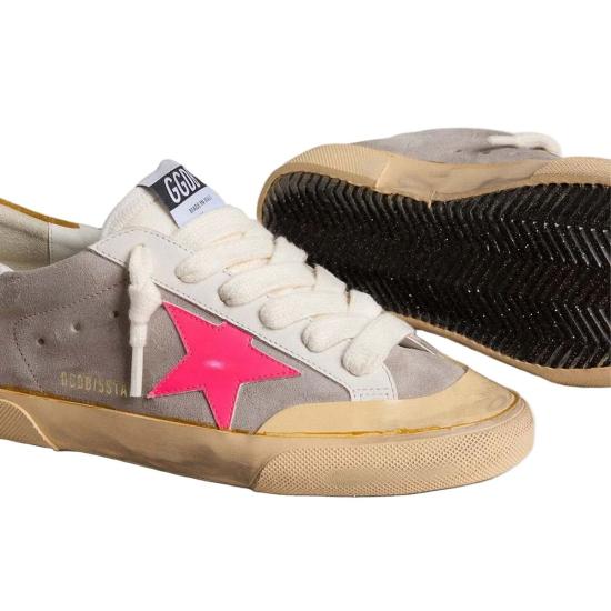  골든구스 스니커즈 골든 구스 슈퍼스타 스웨이드 - GOLDEN GOOSE