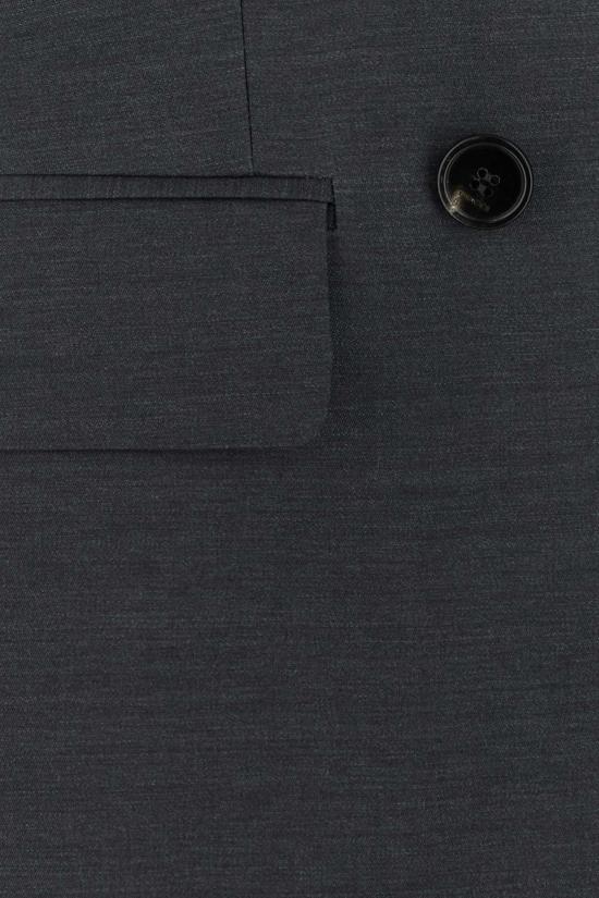  구찌 수트 자켓 그래파이트 울 블레이저 미디엄 그레이 - GUCCI