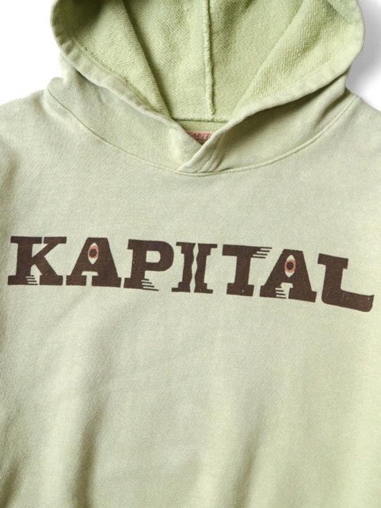  캐피탈 후드 티셔츠 SWT 니트 후디(스피크이지) 후디 - KAPITAL