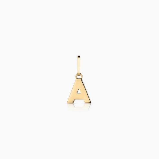  탯치 목걸이/팬던트 Thatch Be You Initial Charm Gold - THATCH