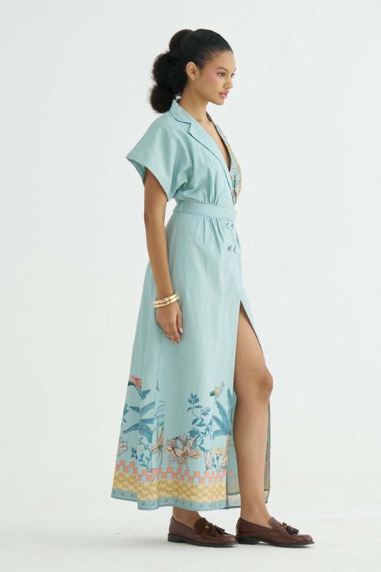  메종 칼라 롱 원피스 매그놀리아 드레스 - MAISON QALA