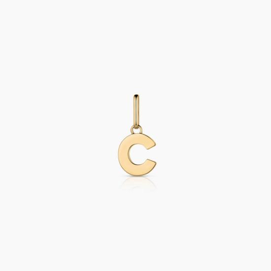  탯치 목걸이/팬던트 Thatch Be You Initial Charm Gold - THATCH