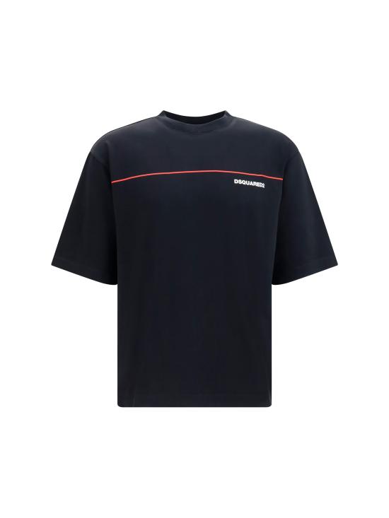 26FW 디스퀘어드2 반팔 티셔츠 S71GD1653D20106 900 BLACK