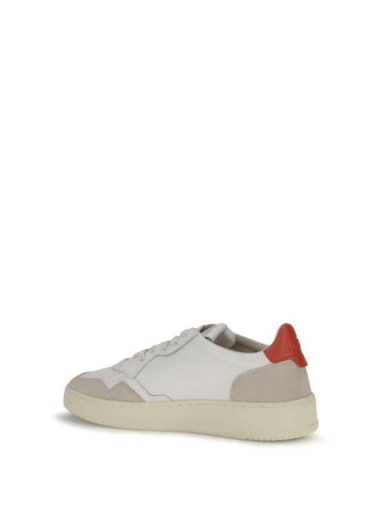 26FW 오트리 메달리스트 로우 스니커즈 AULMLS19 WHITEPUMPK - AUTRY